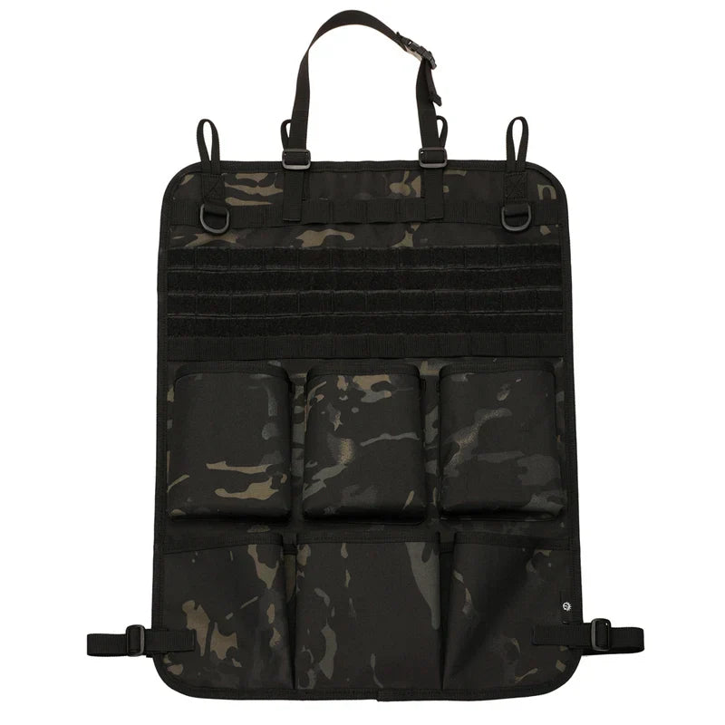 Car Organizer Seat Back Storage Bag Multifunction Camo