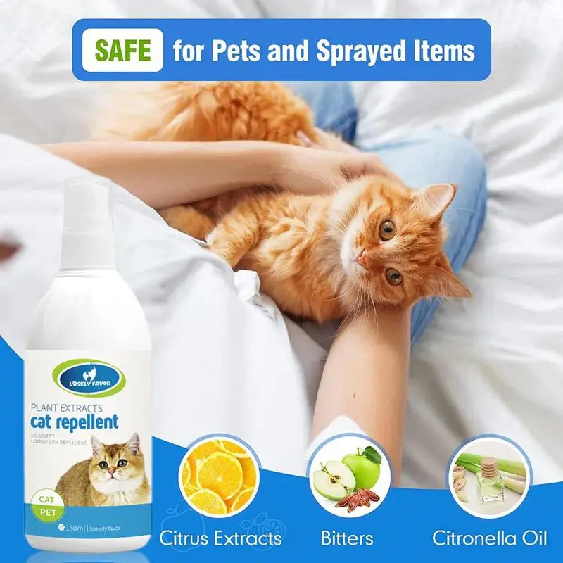 Cat Deterrents Spray Pet Training Spray To Discourage