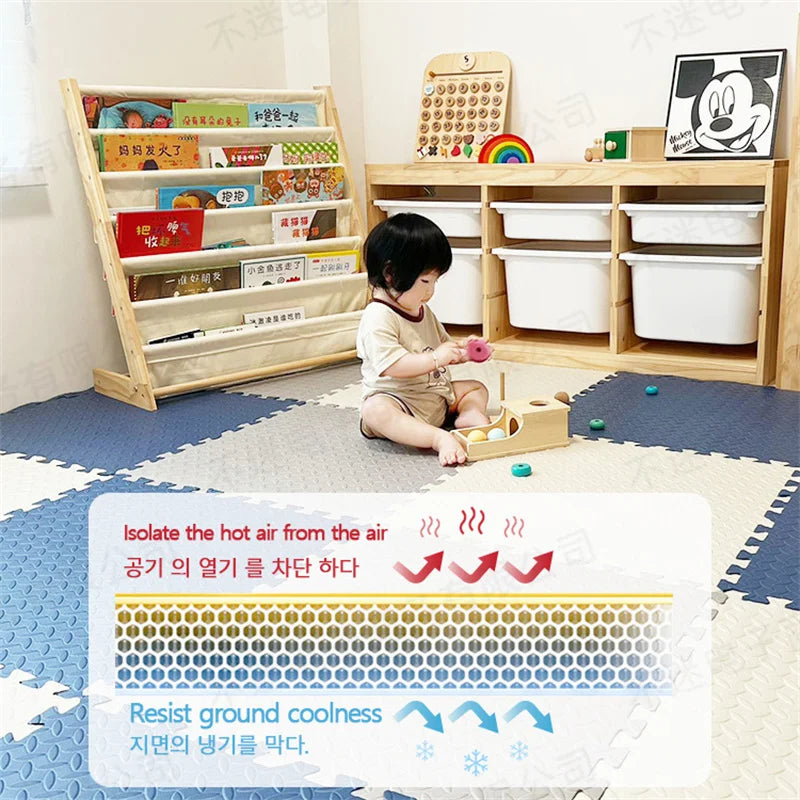 16PCS Thick 12mm Activities Mat for Baby Playmat