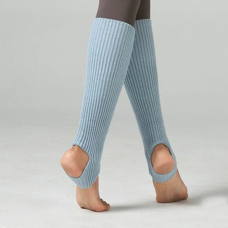 Children Adult Latin Dance Leg Cover Knitted Sports