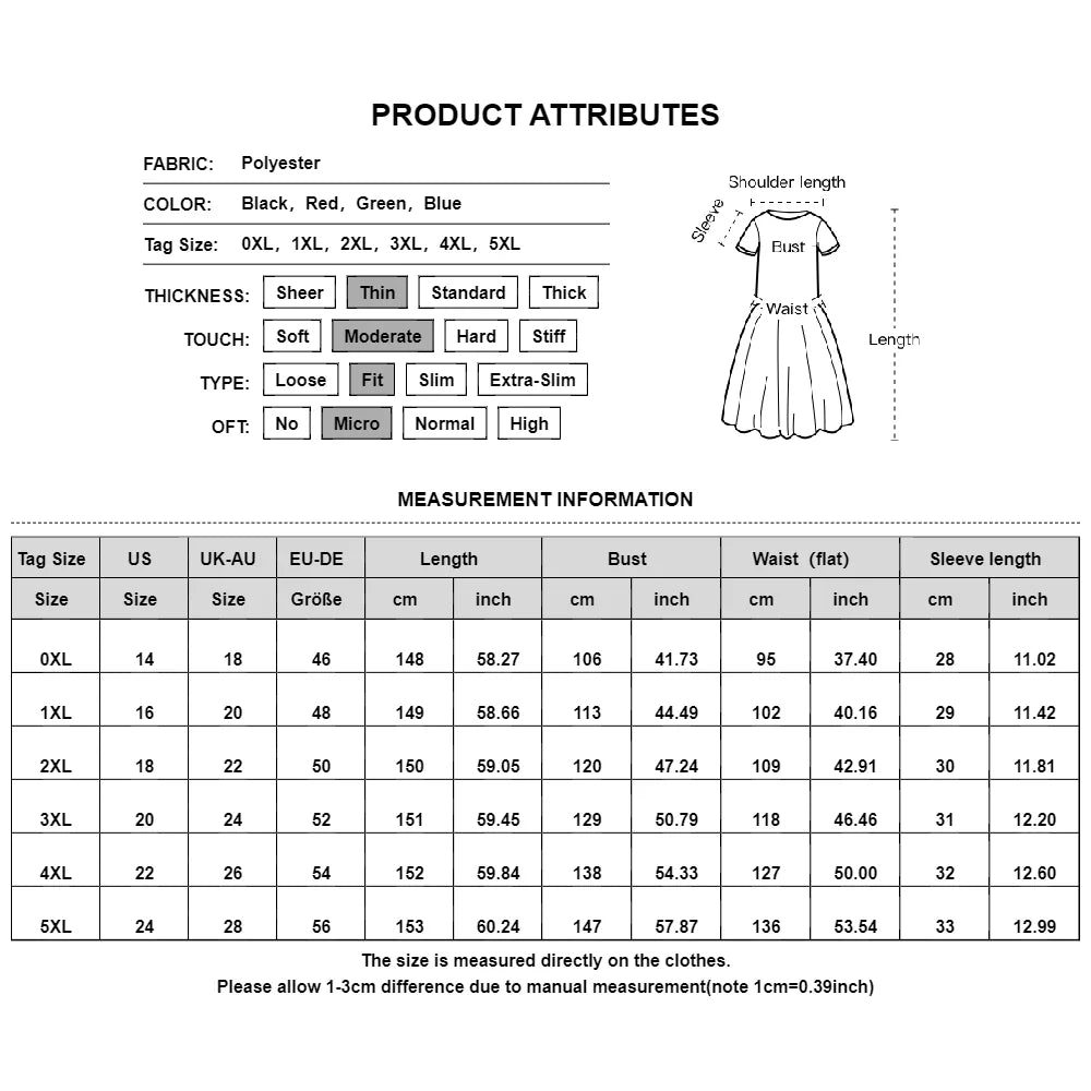 High Quality Plus Size Dress Women Evening Black