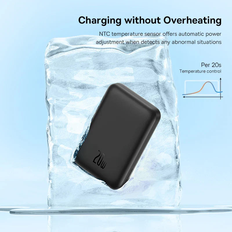 Baseus 20W Magnetic Wireless Charging 6000mAh Power Bank,