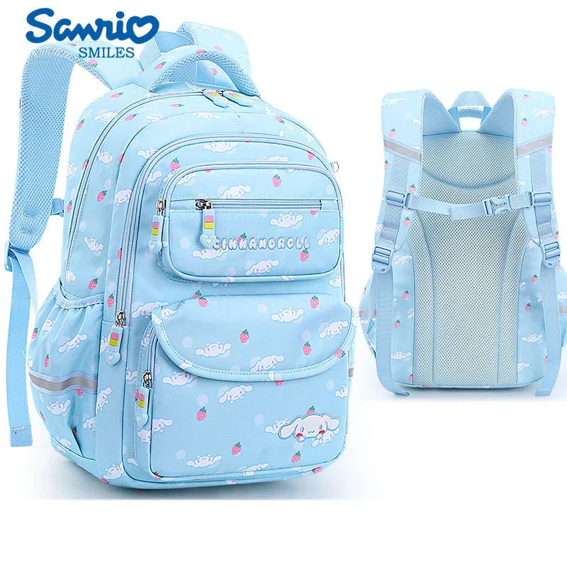 Sanrioed Hello kitty Schoolbag Cartoon Strawberry Kitty Cat