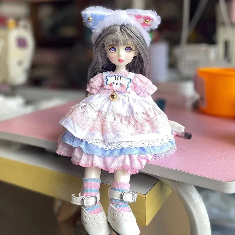 Full Set 1/6 BJD Doll Fashion Suit 30CM