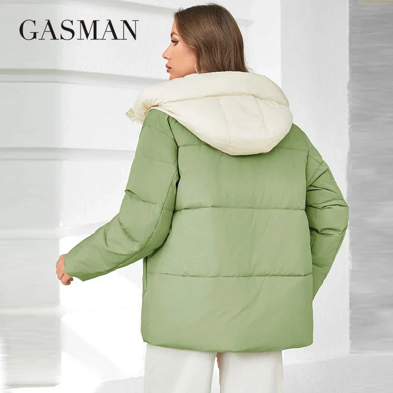 GASMAN Women's Parka 2023 New Fashion Women's Stand