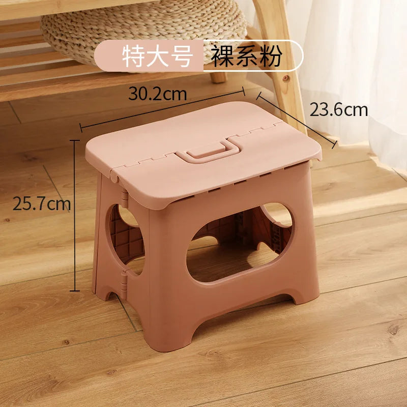 Portable Plastic Folding Stool Outdoor Fishing Stool Small