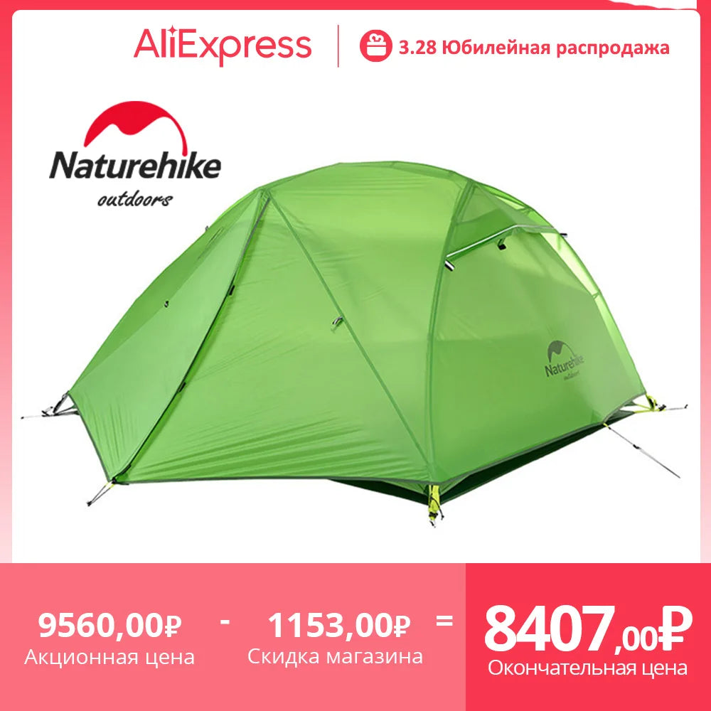 Naturehike 2 Person Tent Star River Camping Tent