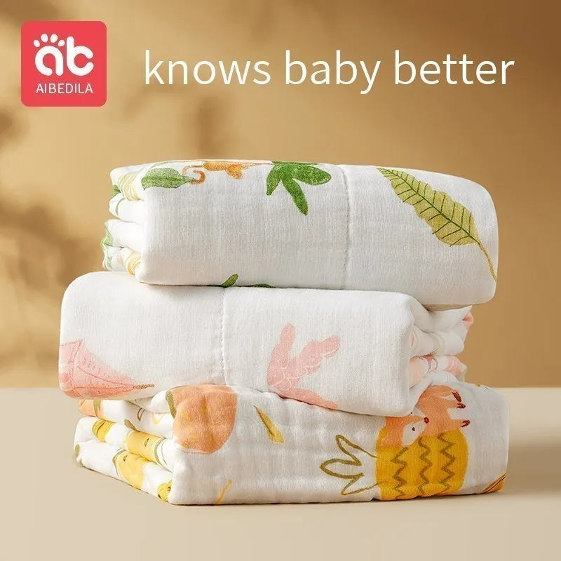 AIBEDILA Baby Towel for Babies Muslin Towels New