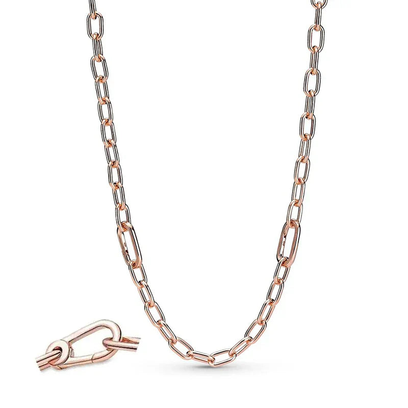 Fit Original Pandora ME Small-Link Chain Necklace Beaded