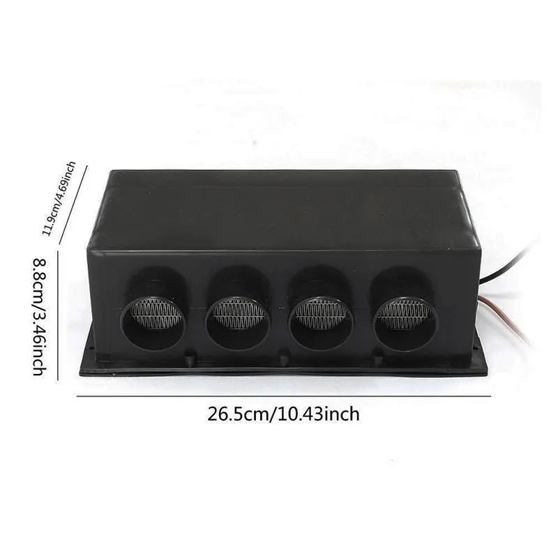 24V 800W Car Heater 4 Holes Fast Heating