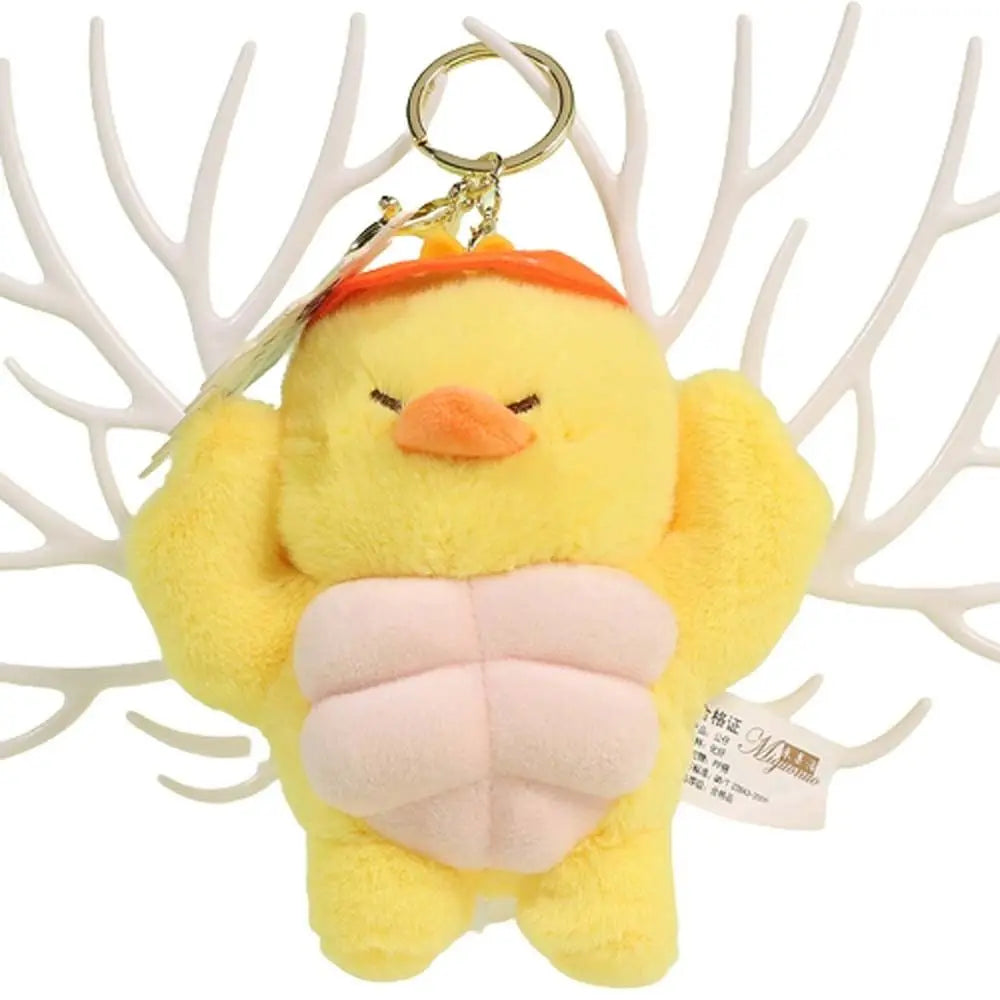 Funny Power Muscular Animal Plush Doll Hercules Cartoon