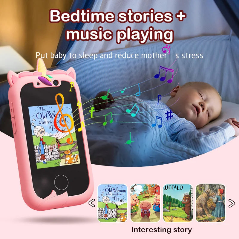Kids Smart Phone Toys for Girls Unicorns Gifts