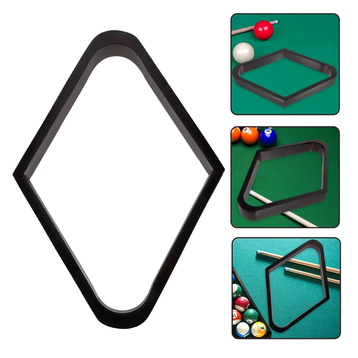 Billiard Accessories Storage Shelf Rhomb Rack Frame Snooker