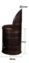 Modern Style Bar Chair Vintage Luxury Waiting Counter