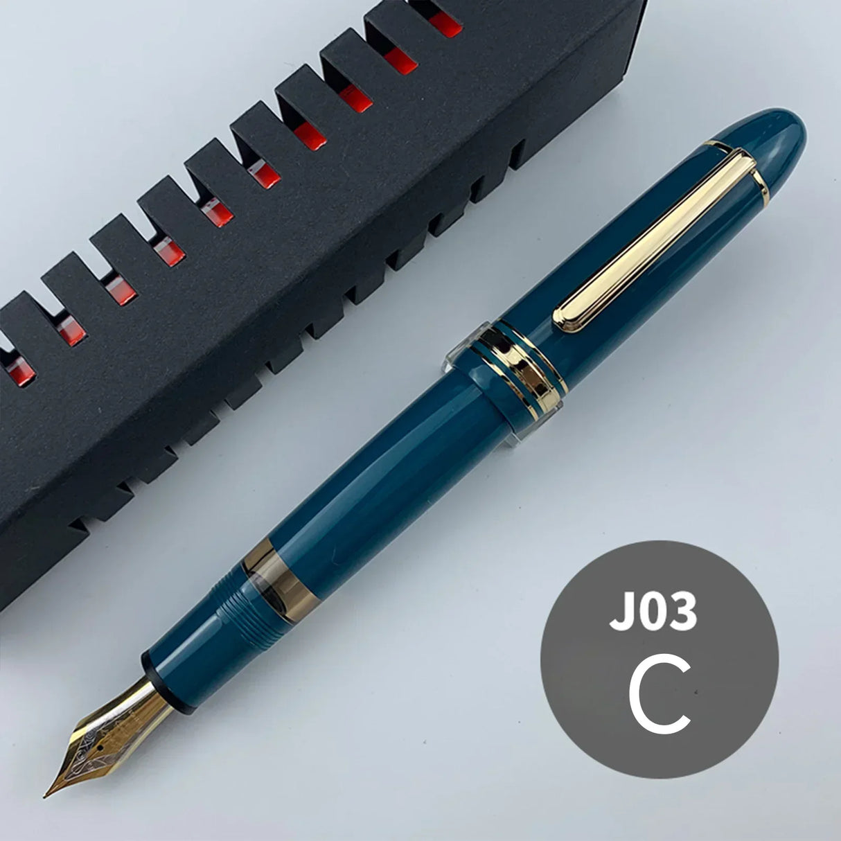 New Yongsheng 630 Resin Brief Fountain Pen NO.8