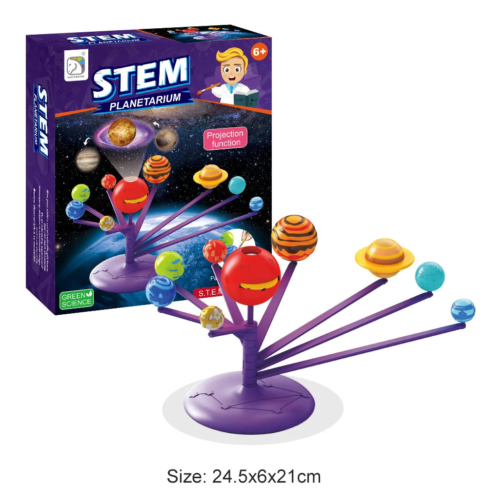 Projector Montessori Toys Solar System Planets For Kids