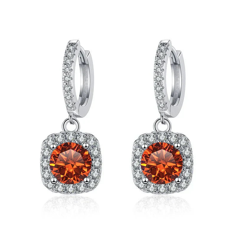JoyceJelly Luxury Solid Silver 925 Jewelry 1ct D
