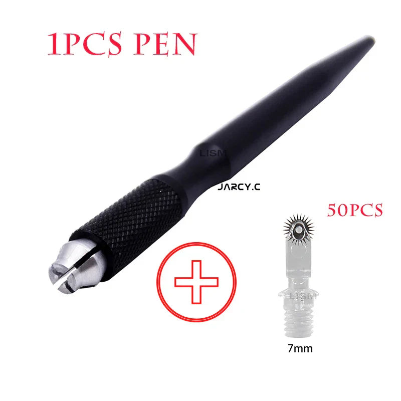 Rroller Microblading Needle Tattoo Eyebrows microshading Fog Blade