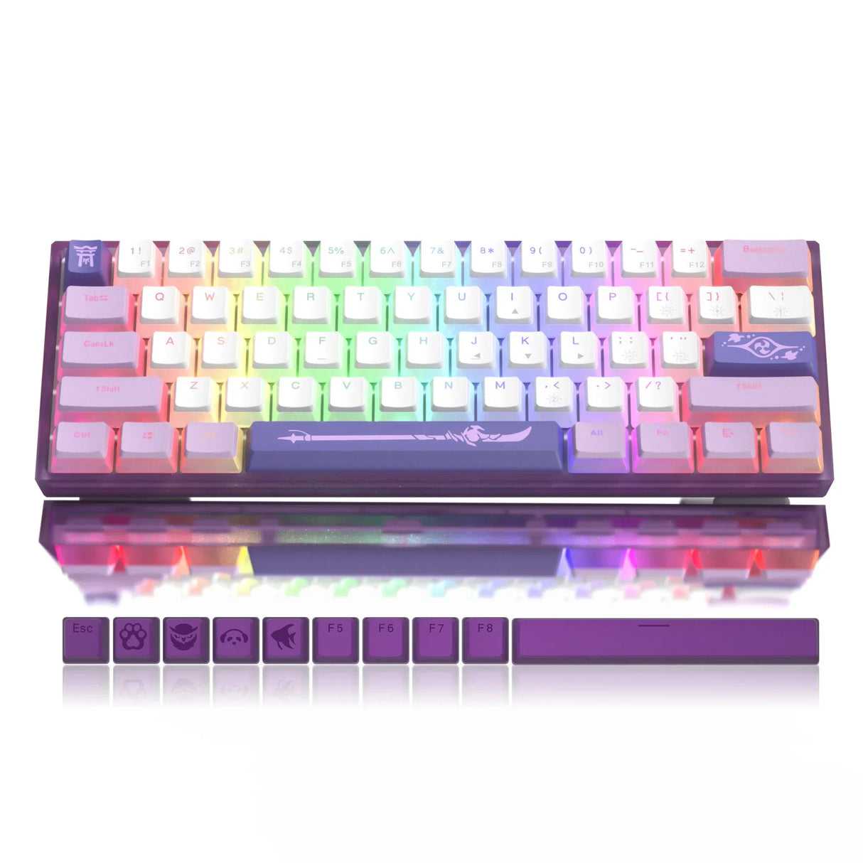 Womier WK61 Mechanical Keyboard RGB Wired Gaming Keyboard