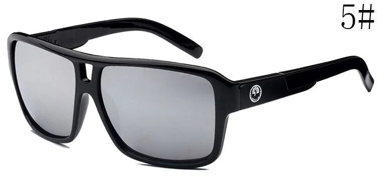 Square Sunglasses Men Dragon Brand Designer Mirror Driving