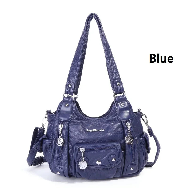 Women luxury handbags women bags designer Vintage Soft