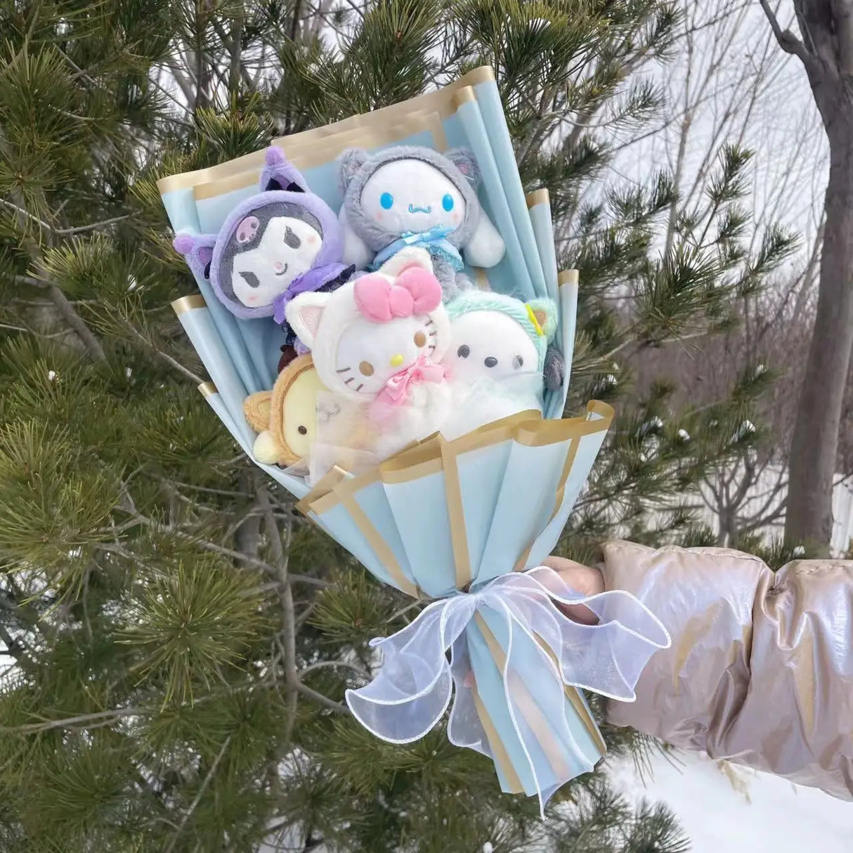 Christmas Gifts Cartoon Sanrio Plush Bouquet My Melody