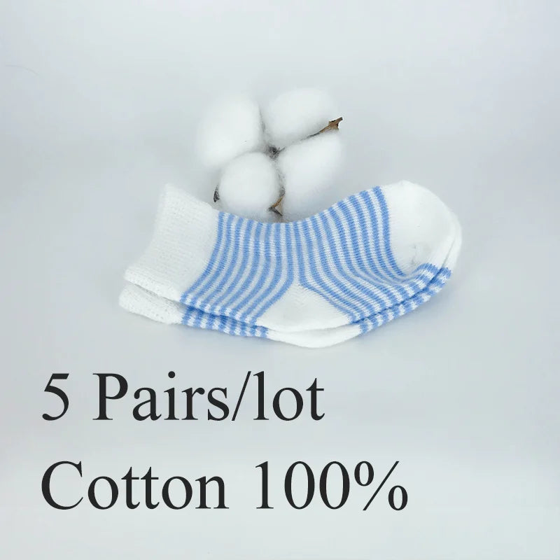1 Pairs Sets 06M Baby Blue Striped Socks