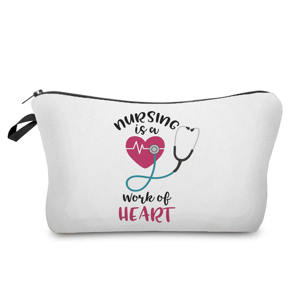 Nurse Makeup Bag Women Cosmetic Bag Toiletry Travel