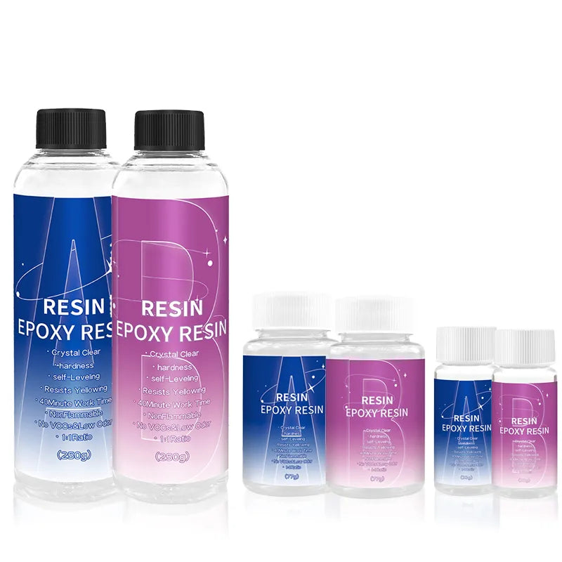 1:1 Crystal Clear Epoxy Resin Kit Bubbles Free
