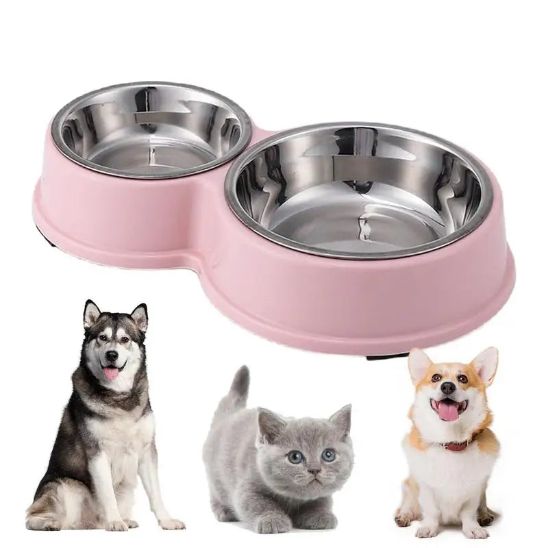 Pet Food Bowls Dog Water Bowl Puppy Feeding
