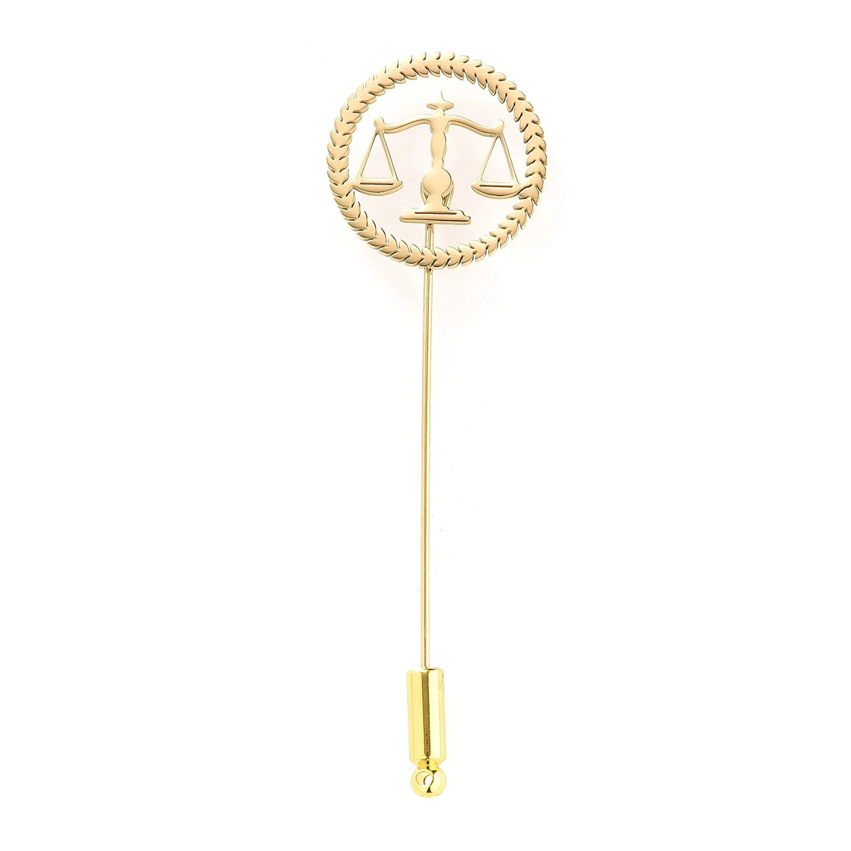Qi Qi Wu Libra Balance Advocate Lawyer Brooch