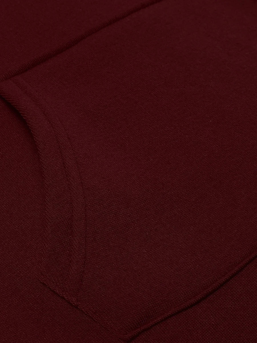 Plus Size Hooded Collar Kangaroo Pocket Sweat Dress