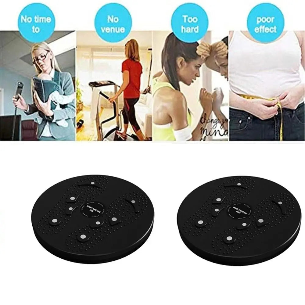 25cm(9.84in) Waist Twisting Disc PP Magnet Twist Board