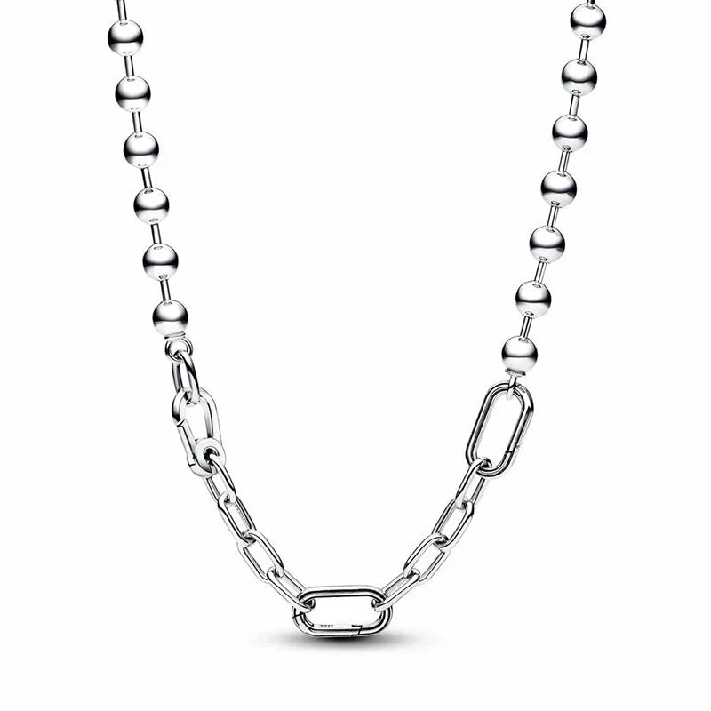 Fit Original Pandora ME Small-Link Chain Necklace Beaded
