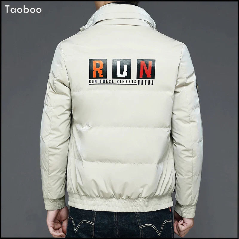 2022 Warm Thick Parka Men's winter jacket Casual