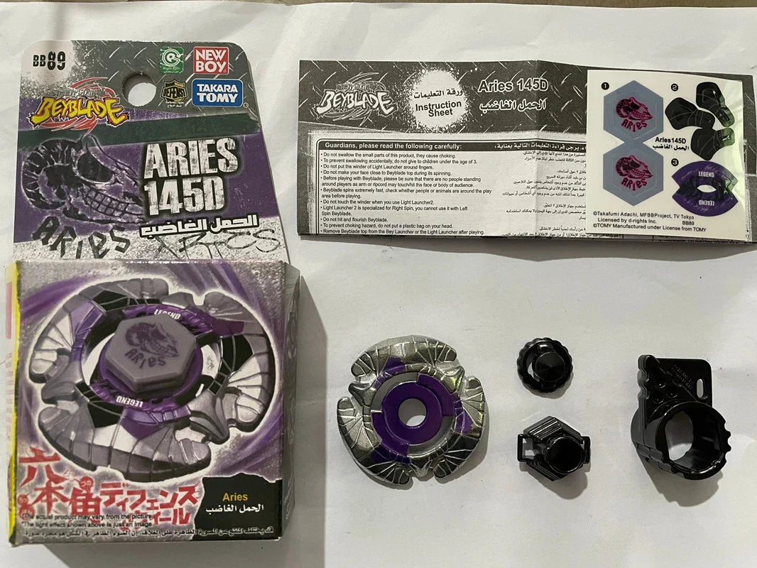 Genuine Takara Tomy Beyblade ROCK ARIES Wing Pegasis