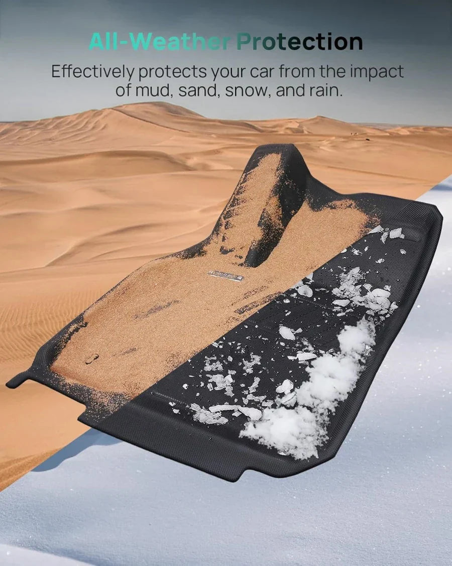 HALO BLK Car Floor Mats Compatible with Tesla