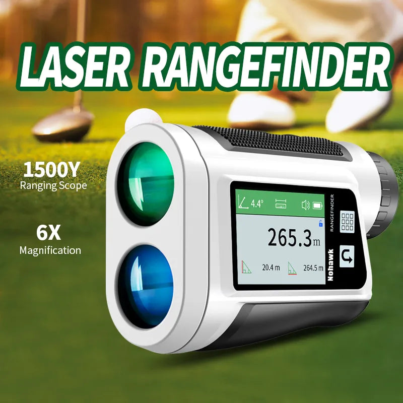 Nohawk Multifunctional Golf Laser Rangefinder Telescope with Flag-Lock