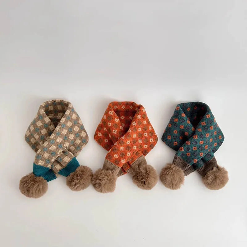 deer jonmi Korean Style New Winter Children Plaid