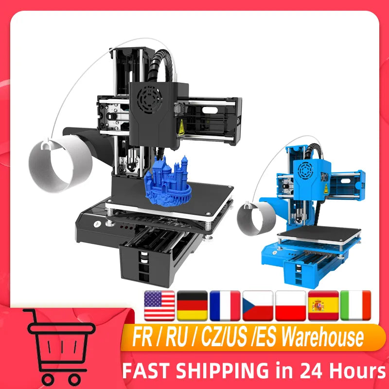 EasyThreed 3D Printer Mini Desktop Printing Machine for