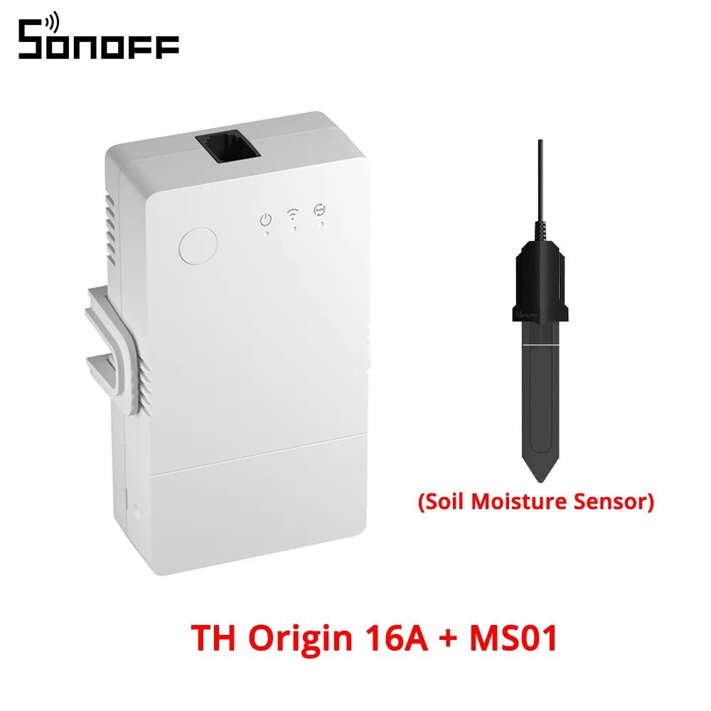 Sonoff TH16 Smart Wifi Switch Monitoring Temperature Humidity