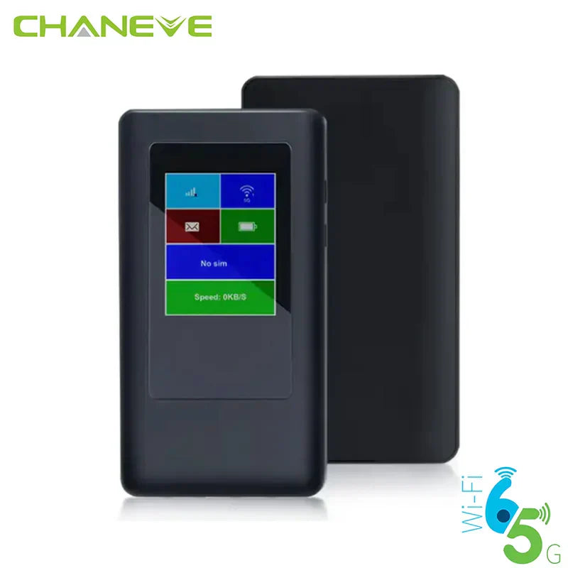 CHANEVE 5G MiFi With SIM Card Slot Mobile