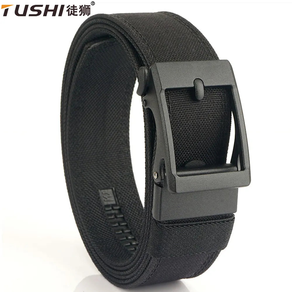 TUSHI Army Tactical Belt Quick Release Military Airsoft