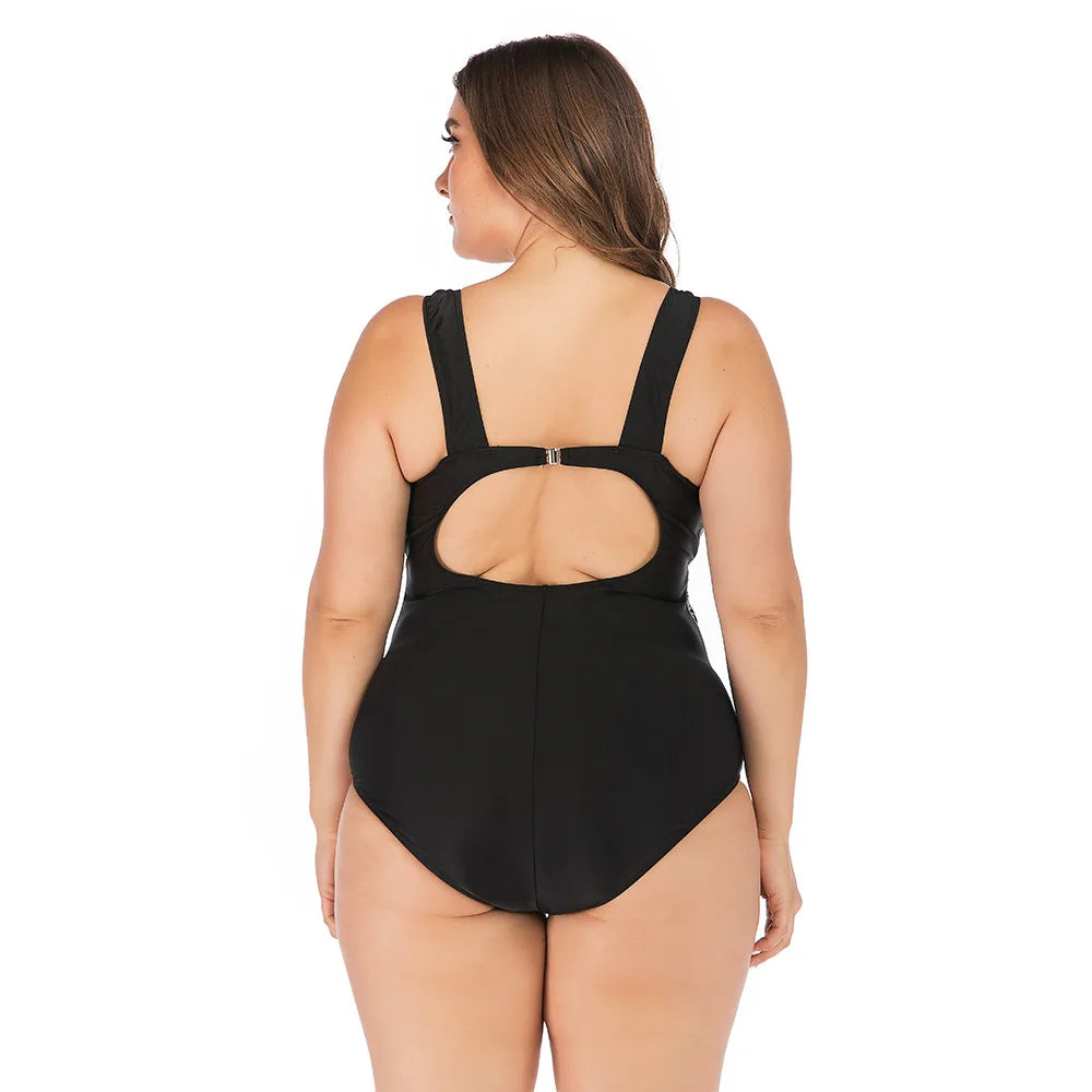 Sexy Leopard Large Plus Size 5XL Swimwear Women