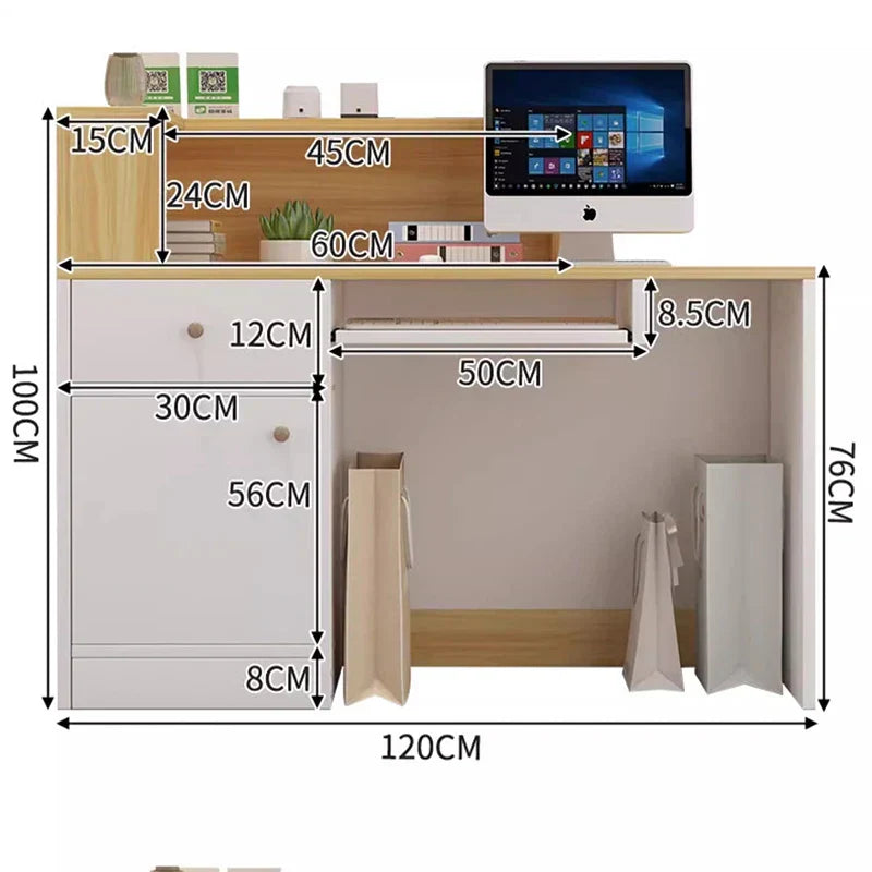 Small Desks Reception Desks Counter Counter Luxury Checkout