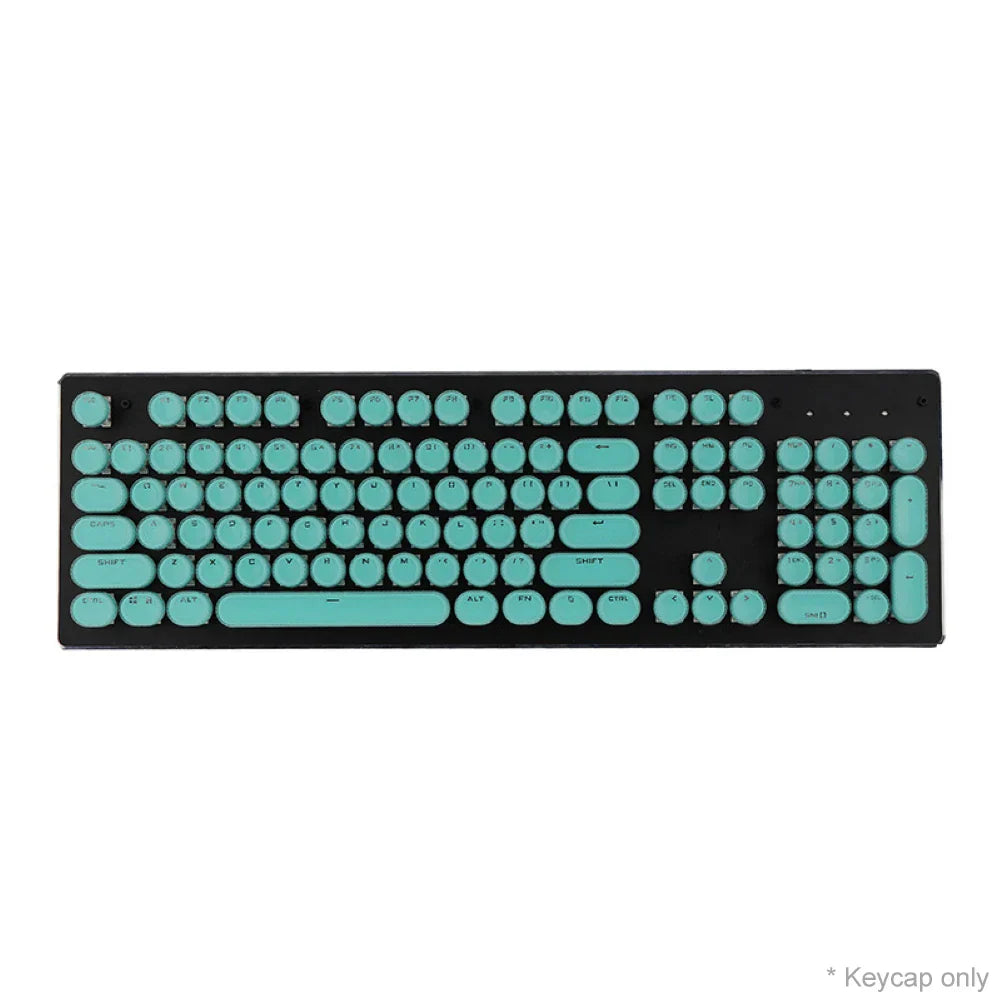 Game mechanical keyboard white punk keycap 104 KEYS