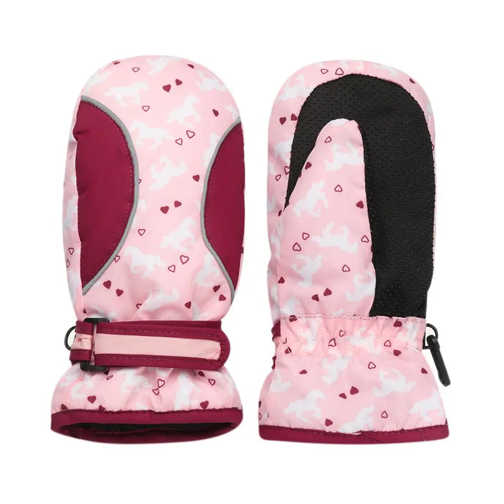 New Children Adult Winter Snow Warm Gloves Boy