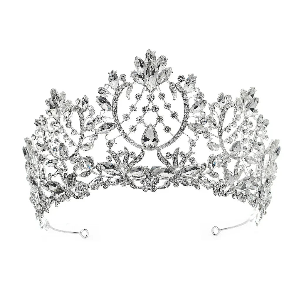 Rhinestone Tiaras and Crowns Crystal Bridal Wedding Hair