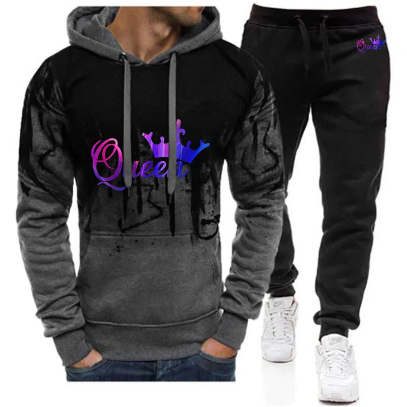2024 King Queen Lovers Couples Print Popular Sports