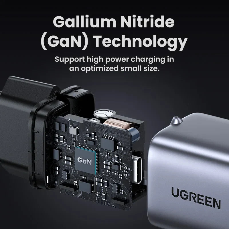 UGREEN GaN 30W Fast Charger for iPhone 15